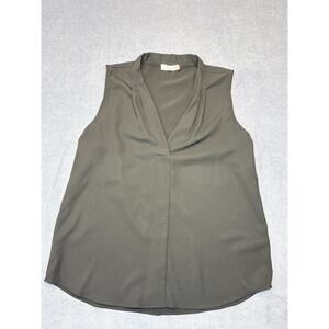 Calvin Klein Sleeveless Blouse, Black Women’s Size Large